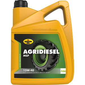 Ulei motor KROON OIL Agridiesel MSP 15W40 35081, volum 5 litri, mineral – imagine produs