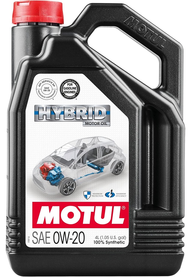 Ulei motor MOTUL HYBRID 0W20, volum 4 litri, sintetic Ulei motor MOTUL HYBRID 0W20, volum 4 litri, sintetic – imagine produs