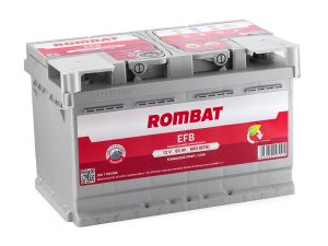 Baterie auto ROMBAT EFB Start-Stop 5651190068, 65 Ah, 680 A, 278 x 175 x 175 mm – AutoRival | AutoRival