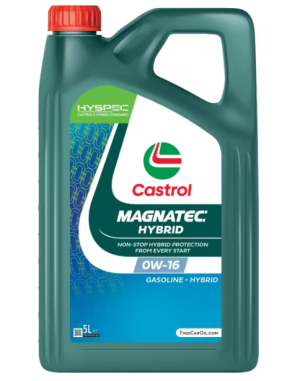 Ulei motor CASTROL Magnatec Hybrid 0W16 15F2C4, volum 5 litri Ulei motor CASTROL Magnatec Hybrid 0W16 15F2C4, volum 5 litri – imagine produs