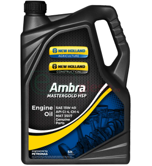 Ulei motor utilaje agricole AMBRA MASTERGOLD HSP 15W40 74514-5, volum 5 litri Ulei motor utilaje agricole AMBRA MASTERGOLD HSP 15W40 74514-5, volum 5 litri – imagine produs