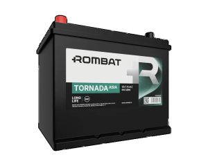 Baterie auto ROMBAT TORNADA ASIA 57536G1061, 75 Ah, 610 A, 12 V, 259 x 178 x 222 mm, borna dreapta minus – AutoRival | AutoRival