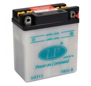 Baterie moto LANDPORT YB3L-B, 12 V, 3 Ah, 30 A, cu pachet acid – imagine produs