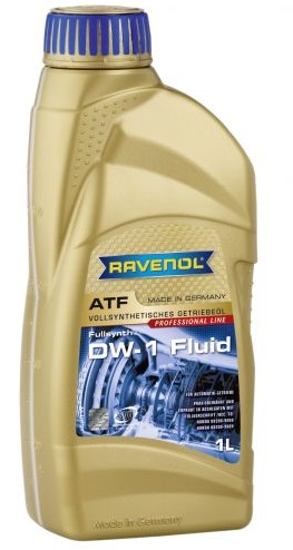 Ulei pentru transmisie automata RAVENOL ATF DW-1 Fluid 1211125-001, volum 1 litru, sintetic – imagine produs