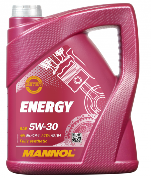 Ulei motor MANNOL Energy 5W30 7511-5, volum 5 litri, sintetic – imagine produs