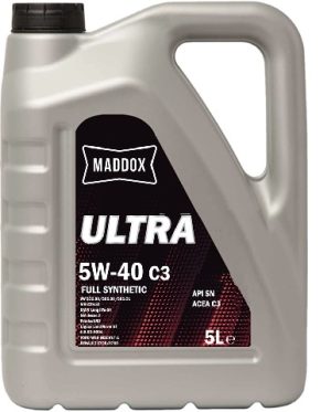Ulei motor MADDOX ULTRA 5W40 C3, volum 5 litri, sintetic – imagine produs