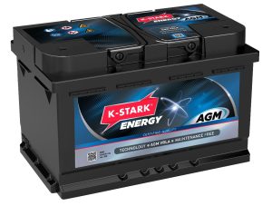Baterie auto K-STARK ENERGY AGM EA60680190, 12 V, 60 Ah, 680 A, 242 x 175 x 190 mm, borna dreapta plus – AutoRival | AutoRival