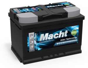 Baterie auto MACHT SILVER AGM 104142, 80 Ah, 840 A, 12 V, 310 x 175 x 190 mm – AutoRival | AutoRival
