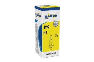 Bec far halogen NARVA 48320, tip H1, alimentare 12V, P14.5S, putere 55W – imagine produs