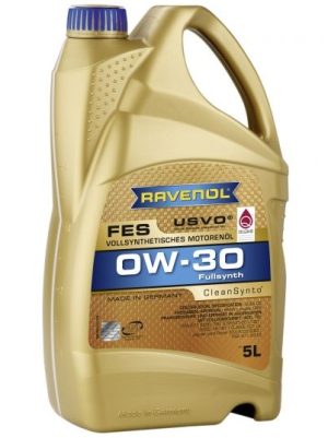 Ulei motor RAVENOL FES USVO 0W30 1111146-005, volum 5 litri, sintetic – imagine produs