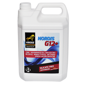 Antigel concentrat KROSS Nordis G12+ P81011-KRO005, volum 5 litri, roz – AutoRival | AutoRival