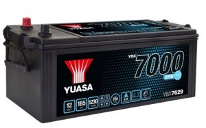 Baterie auto YUASA YBX 7000 SUPER HD YBX7629, 12 V, 185 Ah, 1230 A, 511x222x215 mm – imagine produs