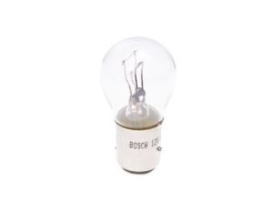 Bec auto iluminare numar circulatie P21/5W 12V 21/5W BAY15d BOSCH 1987302202 Pure Light WS, se vinde la set de 10 bucati/pret pe bucata – imagine produs