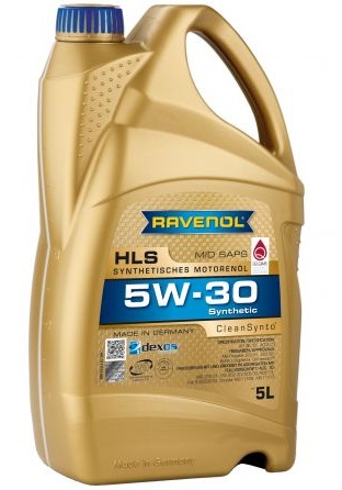 Ulei motor RAVENOL HLS 5W30 1111119-005, volum 5 litri, sintetic Ulei motor RAVENOL HLS 5W30 1111119-005, volum 5 litri, sintetic – imagine produs
