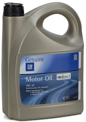 Ulei motor GM Opel/Vauxhall Dexos 1 5W30 95599877, volum 5 litri, sintetic, API SN/RC – imagine produs