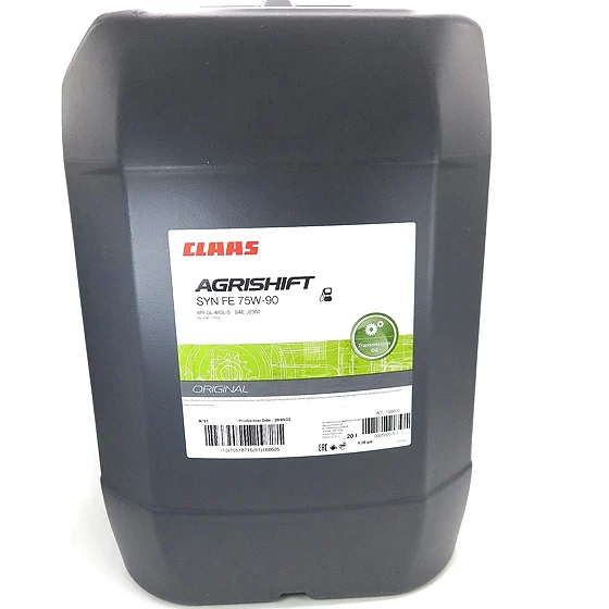 Ulei transmisie CLAAS AGRISHIFT SYN FE 75W90 CL00 0560 576 1, volum 20 litri, sintetic Ulei transmisie CLAAS AGRISHIFT SYN FE 75W90 CL00 0560 576 1, volum 20 litri, sintetic – imagine produs