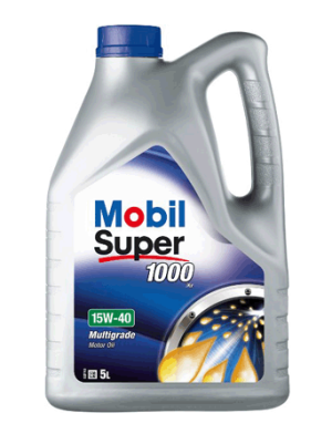 Ulei motor MOBIL Super 1000 X1 15W40, volum 5 litri, sintetic – imagine produs