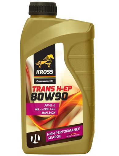 Ulei transmisie KROSS TRANS H-EP GL5 80W90 P40171-KRO001, volum 1 litru Ulei transmisie KROSS TRANS H-EP GL5 80W90 P40171-KRO001, volum 1 litru – imagine produs