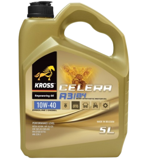 Ulei motor KROSS CELERA A3/B4 10W40 SN03021-KS-53666, volum 5 litri, semi sintetic – imagine produs