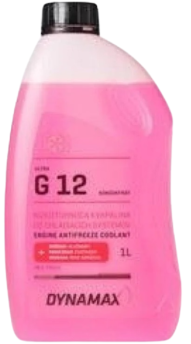 Antigel concentrat DYNAMAX G12, culoare roz, volum 1 litru Antigel concentrat DYNAMAX G12, culoare roz, volum 1 litru – imagine produs