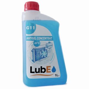 Antigel concentrat LUBE G11 ALBASTRU, volum 1L, punct de congelare la -37C Antigel concentrat LUBE G11 ALBASTRU, volum 1L, punct de congelare la -37C – imagine produs