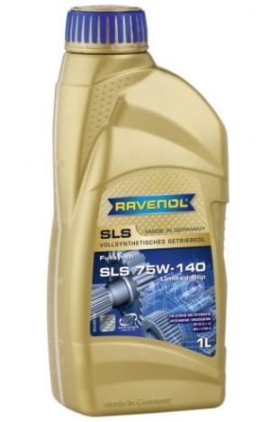 Ulei transmisie hipoidala RAVENOL SLS 75W140 GL5 1221110-001, volum 1 litru, sintetic – imagine produs