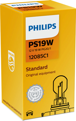 Bec semnalizare 12 V, PS19W Hiper Vision PHILIPS 12085C1 Bec semnalizare 12 V, PS19W Hiper Vision PHILIPS 12085C1 – imagine produs