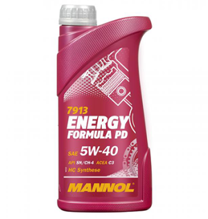 Ulei motor MANNOL Energy Formula PD 5W40 MN7913-1, volum 1 litri, sintetic – imagine produs