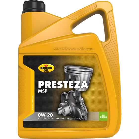 Ulei motor KROON OIL Presteza MSP 0W20 36497, volum 5 litri, sintetic Ulei motor KROON OIL Presteza MSP 0W20 36497, volum 5 litri, sintetic – imagine produs