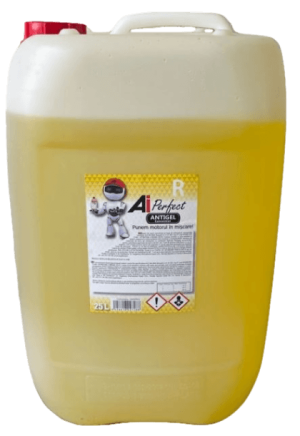 Antigel concentrat AI PERFECT tip Renault 100AIPR25, galben, volum 25 litri, raport diluare 1:1, temperatura minima acceptata -36 Celsius Antigel concentrat AI PERFECT tip Renault 100AIPR25, galben, volum 25 litri, raport diluare 1:1, temperatura minima acceptata -36 Celsius – imagine produs