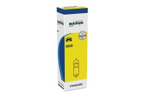 Bec auto pozitie fata NARVA 68161, H6W, tensiune 12 V, putere 6W Bec auto pozitie fata NARVA 68161, H6W, tensiune 12 V, putere 6W – imagine produs