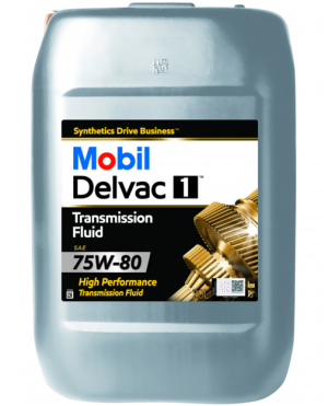 Ulei pentru cutia de viteze manuala MOBIL Delvac 1 Transmission Fluid 75W80, volum 20 litri – imagine produs