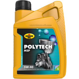Ulei motor KROON OIL PolyTech MSP 5W40 37336, volum 1 litru, full sintetic – imagine produs