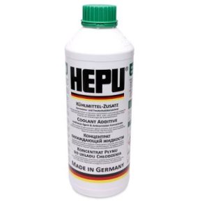 Antigel concentrat HEPU G11 P999-GRN, culoare verde, volum 1.5 litri – imagine produs