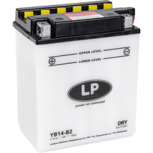 Baterie moto LANDPORT YB14-B2, 12 V, 14 Ah, 180 A, cu pachet acid – imagine produs