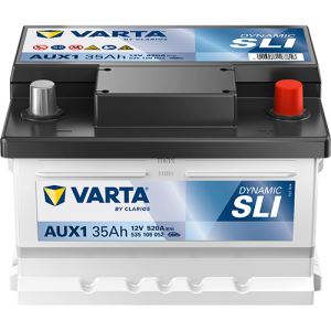 Baterie auto VARTA Dynamic SLI AUX1 535106052K262, tensiune 12 V, amperaj 35 Ah, curent pornire 520 A – imagine produs