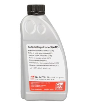 Ulei pentru cutie viteze automata FEBI BILSTEIN ATF IV 14738, volum 1 litru, galben – imagine produs