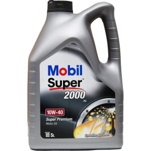 Ulei motor MOBIL Super 2000 X1 10W40, volum 5 litri, semi sintetic – imagine produs