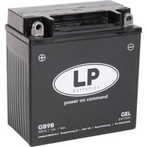 Baterie moto LANDPORT GB9B, 12 V, 9 Ah, 100 A, cu gel – imagine produs