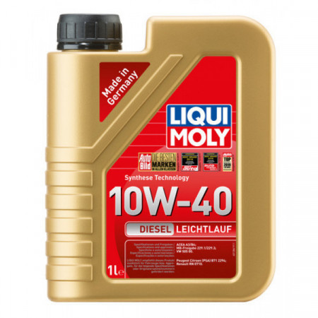 Ulei motor LIQUI MOLY Diesel Leichtlauf 10W40 1386, volum 1 litru, mineral Ulei motor LIQUI MOLY Diesel Leichtlauf 10W40 1386, volum 1 litru, mineral – imagine produs