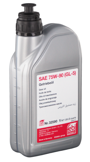 Ulei transmisie FEBI BILSTEIN 75W90 GL-5 32590, volum 1 litru, galben – imagine produs