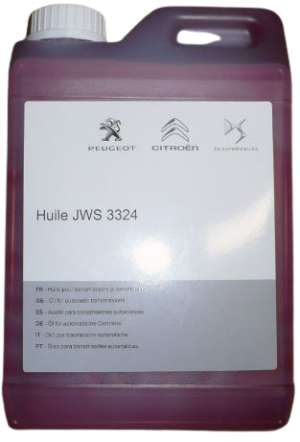 Ulei pentru transmisie automata PSA AM6-2 / AM6-3 / AT6 / AT6-2 / AT6-3 PEUGEOT JWS 3324 PSA 9734.R7, volum 2 litri, rosu – imagine produs