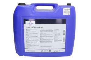 Ulei motor FUCHS TITAN CARGO 15W40, volum 20 litri – imagine produs