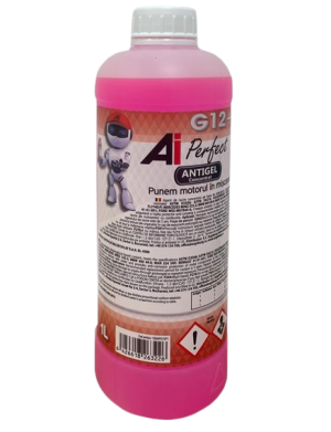 Antigel concentrat AI PERFECT 100AIPG12P1, G12+, roz, fara silicati, long life, volum 1 litru – imagine produs