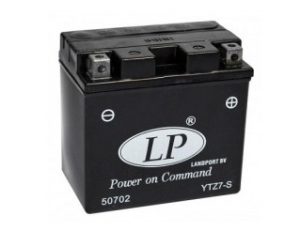 Baterie motocicleta LANDPORT AGM LP YTZ7-S, tensiune 12 V, amperaj 6 Ah, sigilat, cu acid – imagine produs
