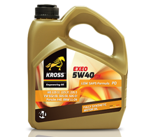 Ulei motor KROSS EXEO 5W40 TDI P01031-KRO004, volum 4 litri, sintetic – imagine produs