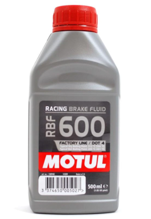 Lichid de frana MOTUL Racing Brake Fluid RBF 600 Factory Line DOT4 100948, 0.5 litri, sintetic – imagine produs