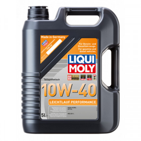 Ulei motor LIQUI MOLY Leichtlauf Performance 10W40 2536, volum 5 litri, semi sintetic Ulei motor LIQUI MOLY Leichtlauf Performance 10W40 2536, volum 5 litri, semi sintetic – imagine produs