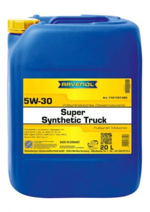 Ulei motor RAVENOL Super Synthetic Truck 5W30 1121101-020, volum 20 litri, sintetic – imagine produs