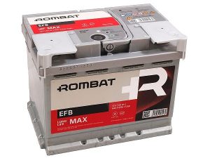 Baterie auto ROMBAT EFB Start-Stop 5601120064, 60 Ah, 640 A, 242 x 175 x 190 mm – AutoRival | AutoRival